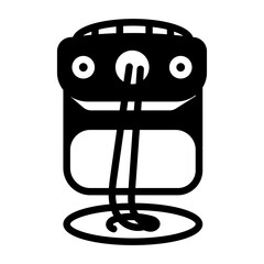 Pasta Roller icon in vector. Illustration