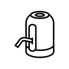 Smart Pump icon in vector. Illustration
