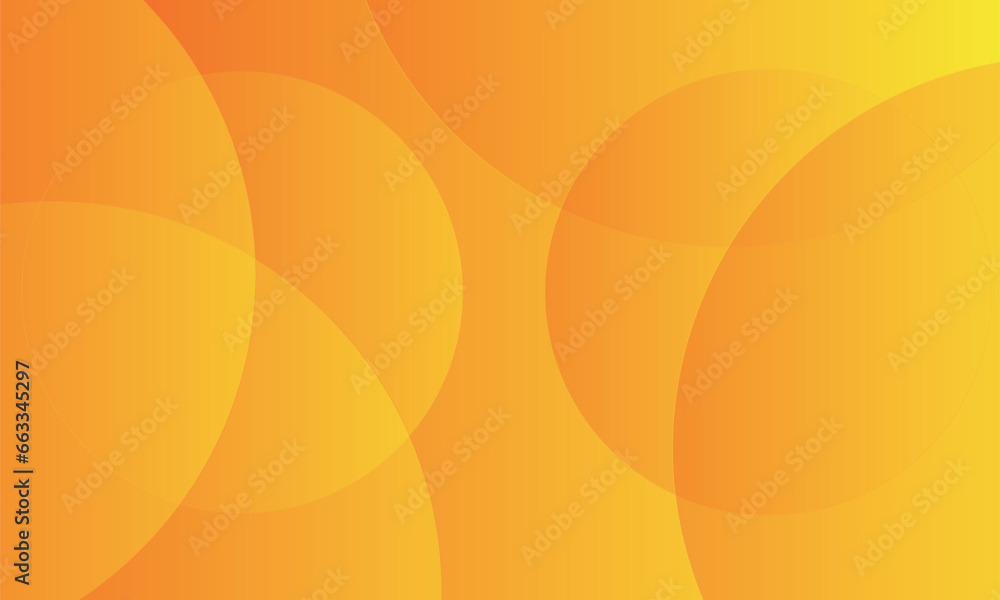 Poster minimal geometric background. orange element with gradient fluid. dynamic shape composition. round. 