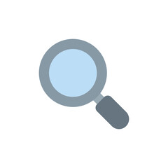 🔍 - Magnifying glass tilted left