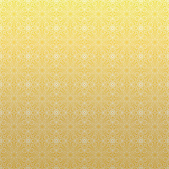 Background with decorative floral ornament - 663350251