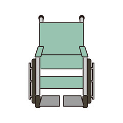 シンプルな車椅子
