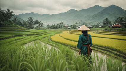 Vietnamese Rice Paddy