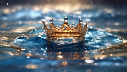 crown on the water