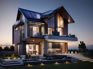 Solar cell home
