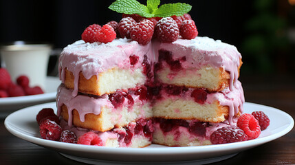 Red Berry Cakes