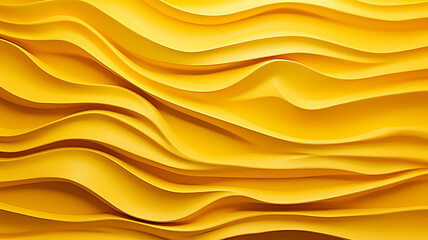 bright yellow volumetric lines wall silk stucco.