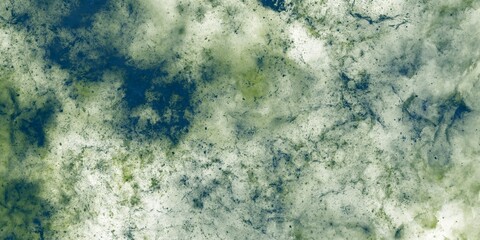 green moss on the stone green winter grunge watercolor background texture wallpaper texture old...