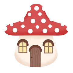 mushroom house
