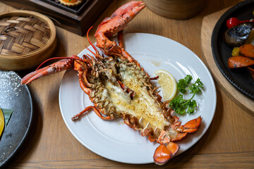 grilled lobster
