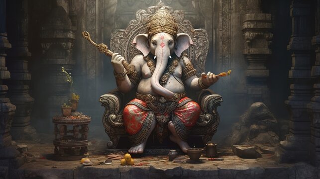 Happy Ganesh Chaturthi, Generative ai.