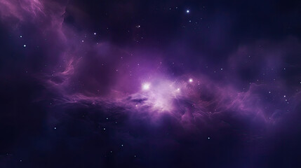 Fototapeta premium Dynamic Purple Gritty Space Cosmos Background