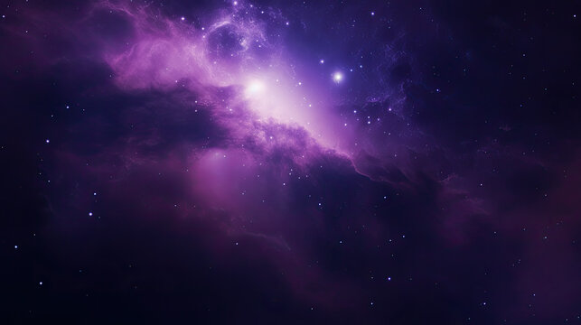 Dynamic Purple Gritty Space Cosmos Background © JJS Creative