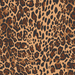 leopard skin texture - obrazy, fototapety, plakaty