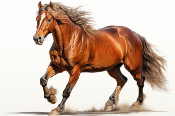 Obraz premium horse isolated on white