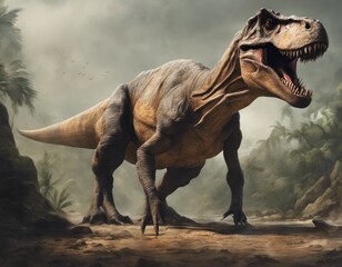 Obraz na płótnie Canvas Tyrannosaurus Rex