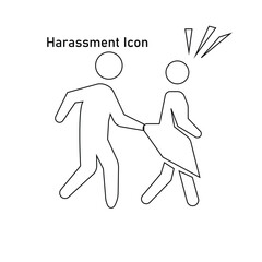 sexual harassment icon
