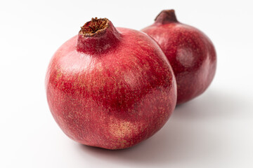 pomegranate on a white background