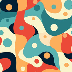 Illustration Vector Abstract Seamless Patterns