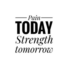 Motivational Gym Quote Illustration Sign