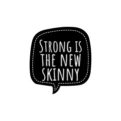 Motivational Gym Quote Illustration Sign