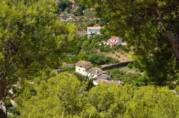 Casas de Jorox, aldea del municipio de Alozaina, provincia de Málaga © BestTravelPhoto