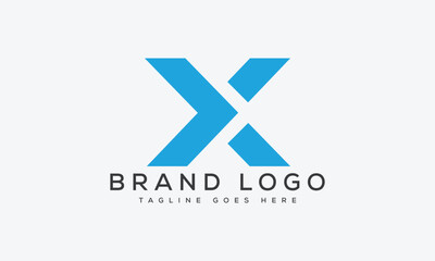 letter X logo design vector template design for brand.