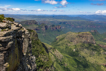 Fototapeta na wymiar View of Blyde River Canyon from Mariepskop