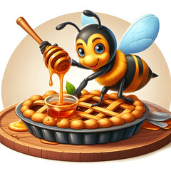 l'abeille et le miel 