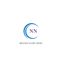 NN logo. N N design. White NN letter. NN, N N letter logo design. Initial letter NN linked circle uppercase monogram logo. N N letter logo vector design. 