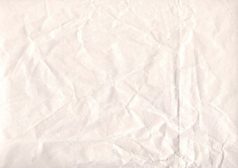 Creamy crumpled blank paper. Good for backdrops, notes, lettering, other.