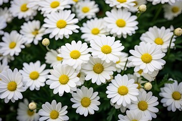 White daisy flowers.