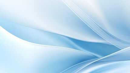 a blue abstract background with smooth lines and curves on it.  generative ai