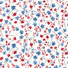 New Creative seamless floral pattern, seamless pattern with flowers
