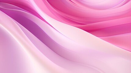  a pink and white abstract background with wavy lines and curves.  generative ai