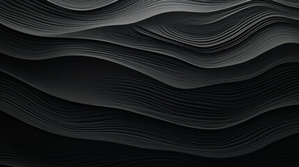 A black, textured wall, with a subtle pattern of swirls and lines