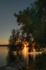 Sonnenuntergang am See