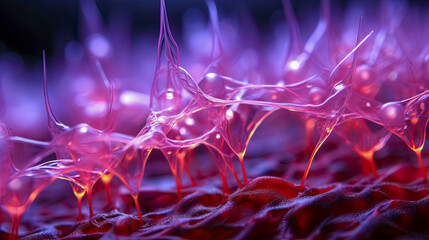 Abstract Backdrop, Wallpaper, Neural Dreams, A Vibrant Odyssey