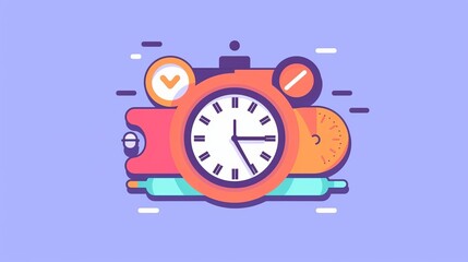 Time Tracker and Planner for Efficient Time Management. AI generated