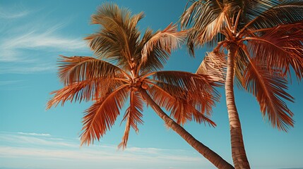 palm tree on the beach