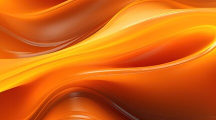  an orange background with wavy lines and a blurry wave of orange and yellow colors on the top of the image is a computer generated image of a computer generated image.  generative ai