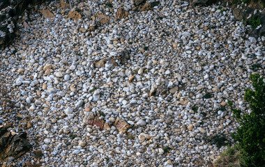 pebbles on the beach