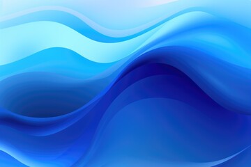 Abstract blue wavy background with dynamic effect.