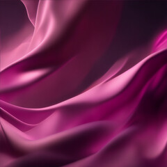 pink silk background - Pink satin fabric - silk background - Generative AI