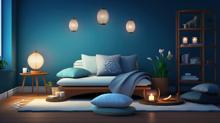 Contemporary Comfort: A Bright and Stylish Bedroom with Cozy Furniture, Modern Design, and Relaxing Ambiance,banner