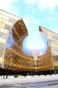 Architectural Marvel: Malm&ouml; Emporia Mall in Hyllie, Sweden, Showcasing Modern Design and Urban Elegance