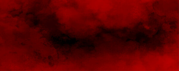 Eerie black background with billowing red smoke on black background. Red smoke fog red and black background Red digital black background texture vector love winter creative collection. - obrazy, fototapety, plakaty
