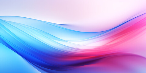 Fototapeta premium Blank pastel gradient wave Background, abstract wavy bright banner