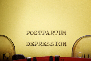 Postpartum depression text