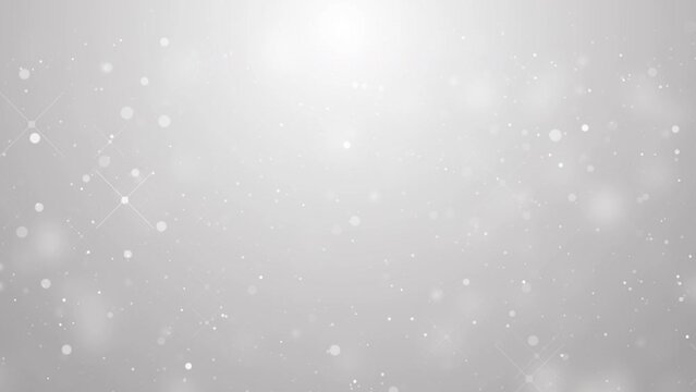 White Snowy Christmas Glitter Background